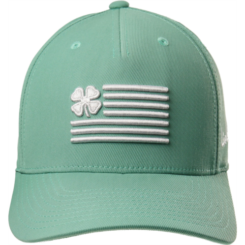 Black Clover Adults Clover Nation 6 Flag Cap Gold / Black