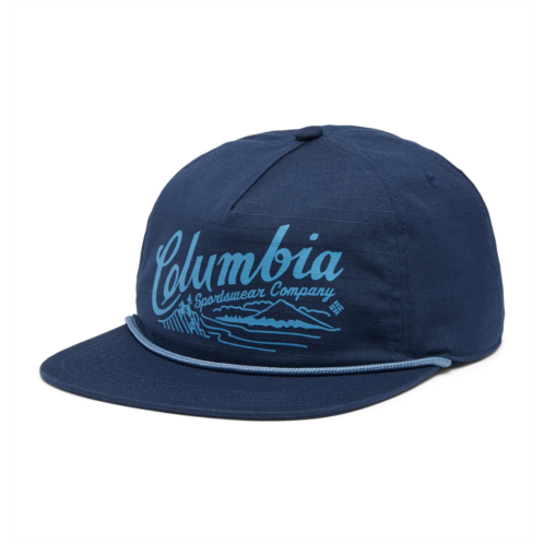 Columbia Sportswear Mens Ratchet Strap Snapback Hat Collegiate Navy
