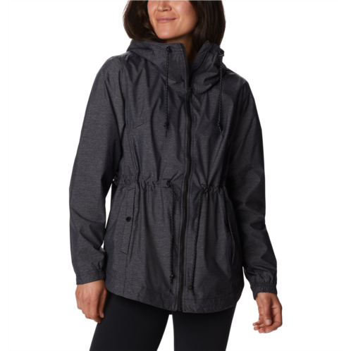 Columbia Sportswear Womens Lillian Ridge Shell Rain Jacket Aquamarine