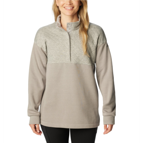 Columbia Sportswear Womens Hart Mountain Quilted 1/2-Snap Pullover