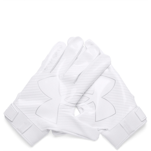 Under Armour Mens F9 Nitro Football Gloves Blue / Turqoise