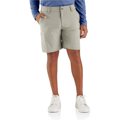 Carhartt Mens Force Sun Defender Relaxed Fit Shorts Light Grey 01