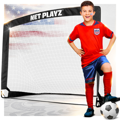 Net Playz Portable Pop-Up Soccer Goal