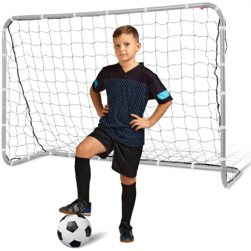 Net Playz Metal Soccer Goal