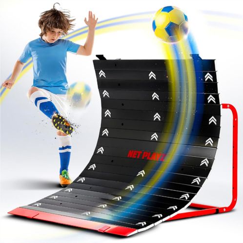 Net Playz Kick N Roll Soccer Return Ramp