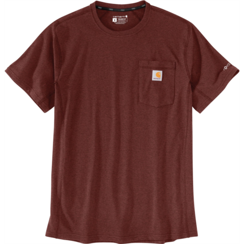 Carhartt Mens Force Relaxed Fit Midweight Pocket T-shirt Blue / Blue