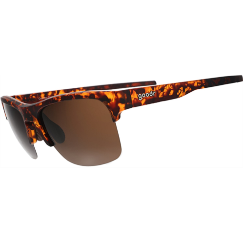 goodr Flex G That New Asphalt Smell Sunglasses Brown / Brown