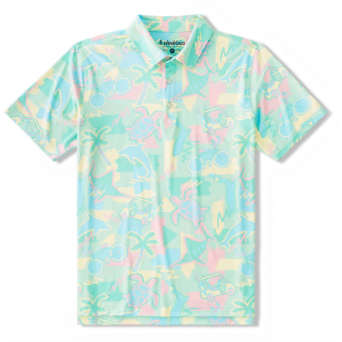 Chubbies Mens The Traveler - Destin Performance Polo