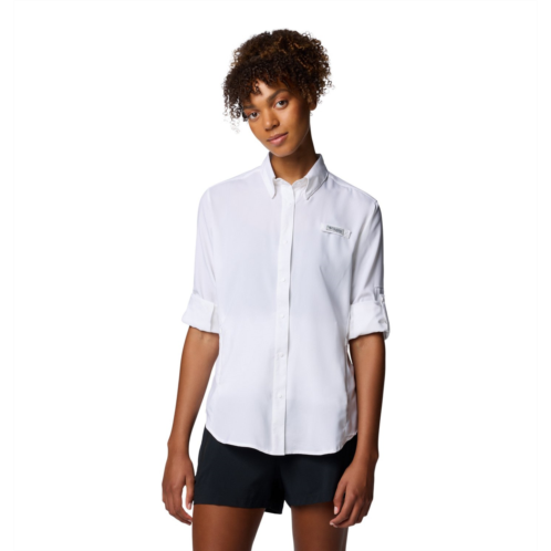Columbia Sportswear Womens Tamiami Long Sleeve Shirt White