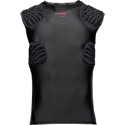 Zoombang Adults Titan Shoulder/Rib Sleeveless Shirt Black