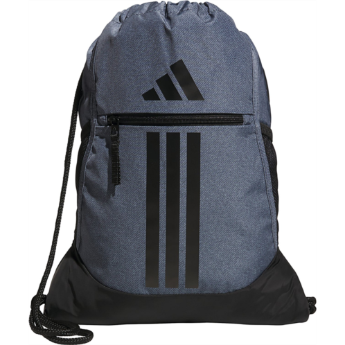 adidas Alliance 3 Sackpack Slate Grey / Silver Metallic