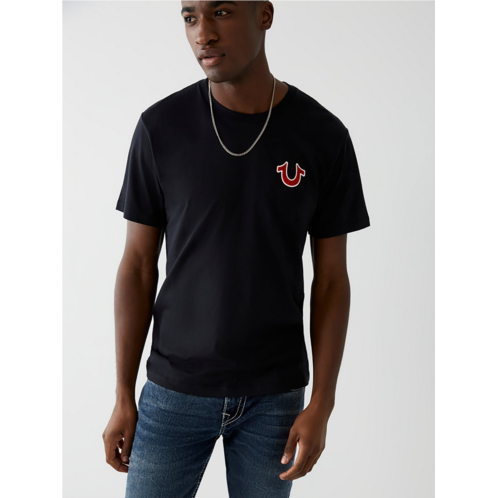 True Religion Mens Buddha Logo Graphic T-shirt