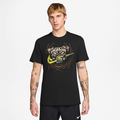 Nike Mens Modern Fitness Graphic T-shirt Black