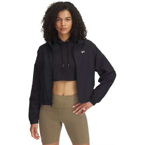 Under Armour Womens Rival Woven Jacket Black 04