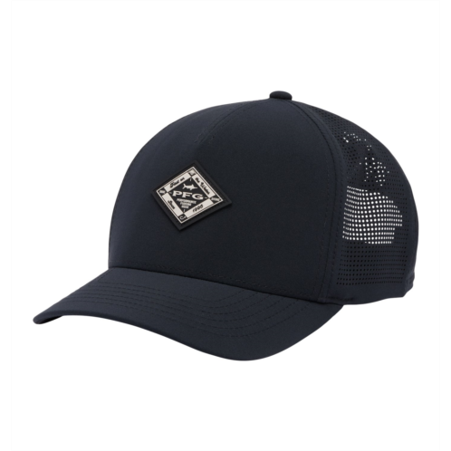 Columbia Sportswear Mens PFG Elite 3-D Stretch Snapback Cap Black