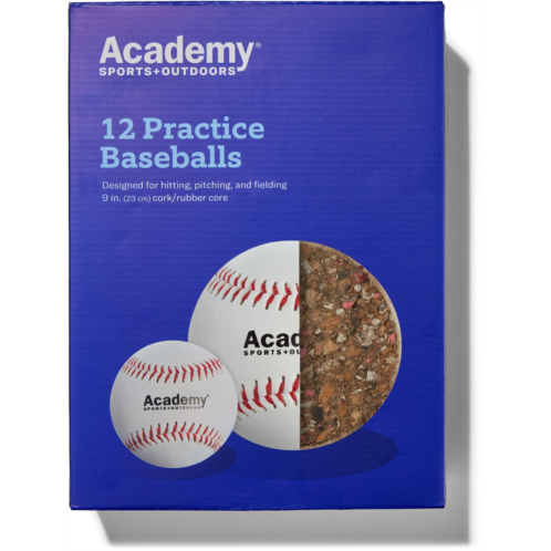 Academy Sports Outdoors Practice Baseballs 12 Pack