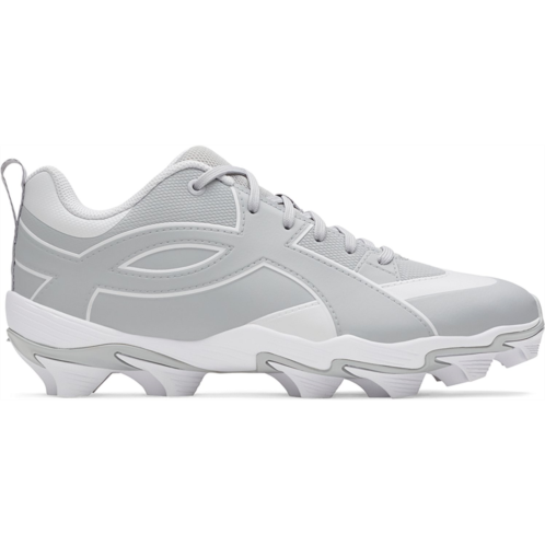 Under Armour Mens Leadoff Icon Low Rubber Molded Baseball Cleats Black / White / Black