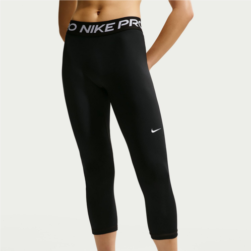 Nike Womens Nike Pro Dri-FIT Mid Rise Crop Leggings