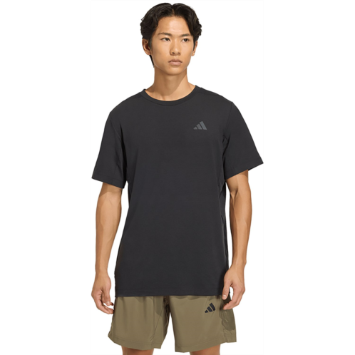 adidas Mens Designed for Training Essentials T-shirt Charcoal 03