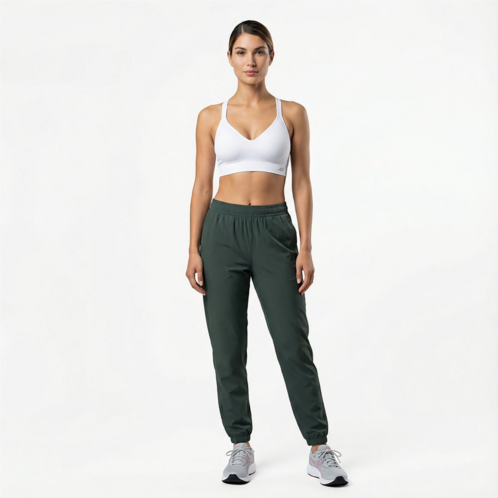 BCG Womens Low Support Molded Cup Sports Bra Bright White