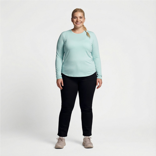 BCG Womens Turbo Curve Plus Size Long Sleeve T-shirt