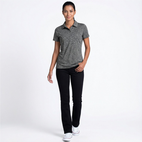 Antigua Womens Matter Polo Shirt Dark Royal Heather