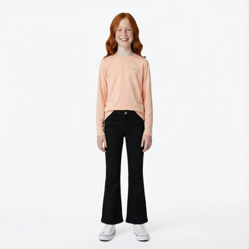 Wrangler Girls Bootcut Jeans Mid Blue