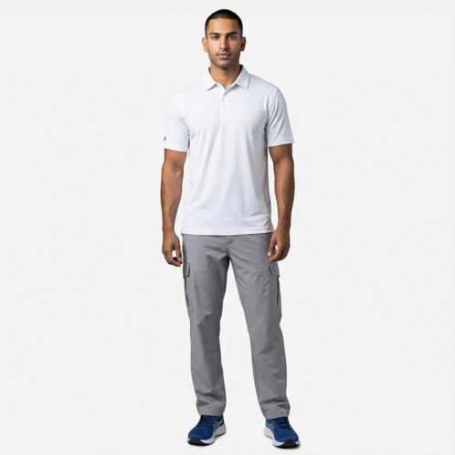 Antigua Mens Era Polo Shirt White