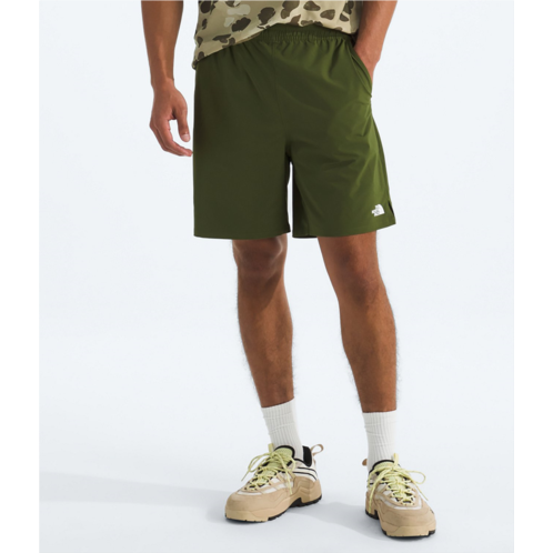 The North Face Mens Wander Shorts 2.0 7 in Woodland Green