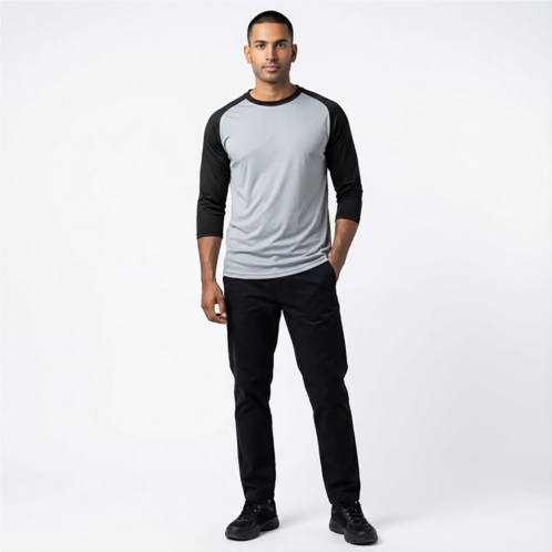 Rawlings Adults 3/4 Sleeve Top Red