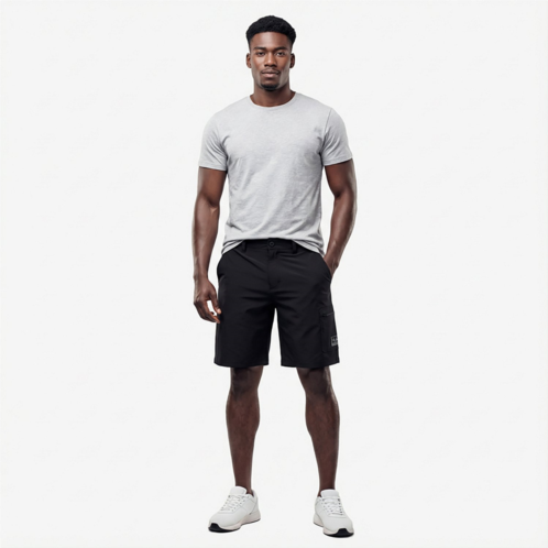 Huk Mens NXTLVL Shorts 10.5 in Black