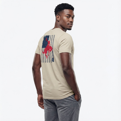 Hooey Mens Bronc Flag Short Sleeve T-shirt