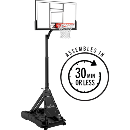 Spalding 54 in Portable Momentous Basketball Hoop