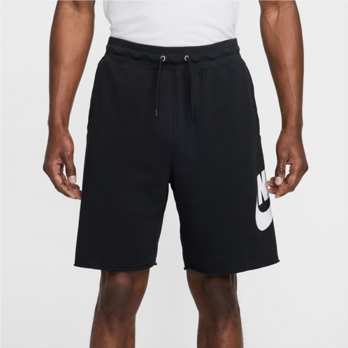 Nike Mens Club French Terry Alumni Shorts 7 in Black