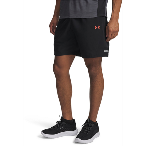 Under Armour Mens Tech Utility Shorts 8.25 in Medium Grey 01