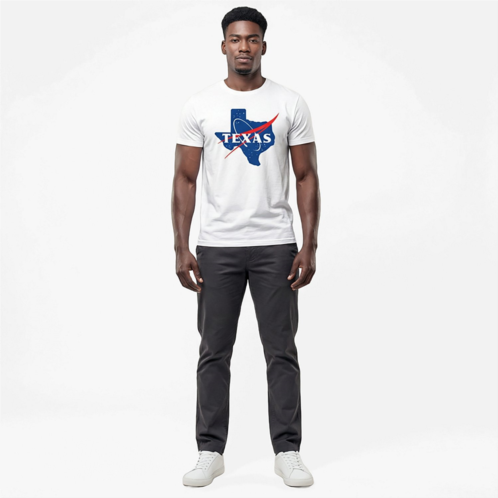 State Life Mens Texas Out Of Space Short Sleeve Graphic T-shirt