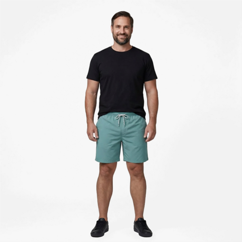 Magellan Outdoors MENS Shore & Line Solid Shorts 7 in Navy 03