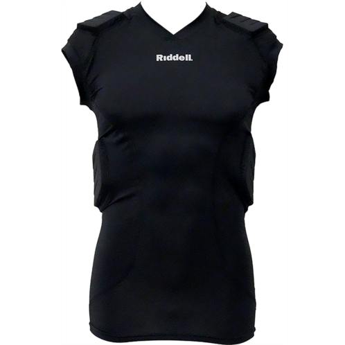 Riddell Kids Football Integrated Sleeveless Shirt WHITE
