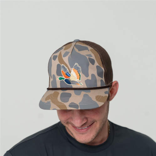 BURLEBO Mens Retro Camouflage Duck Cap