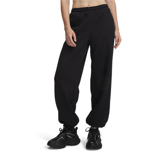 Under Armour Womens Icon Fleece Gym Pants Black