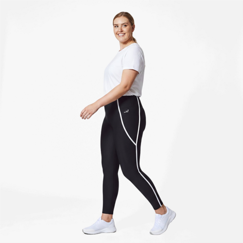 BCG Womens HI Taped 7/8 Legging Black