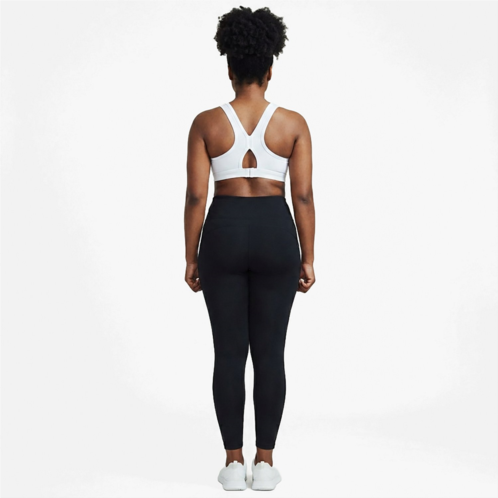 BCG Womens High Zip Front Sports Bra Charcoal Heather