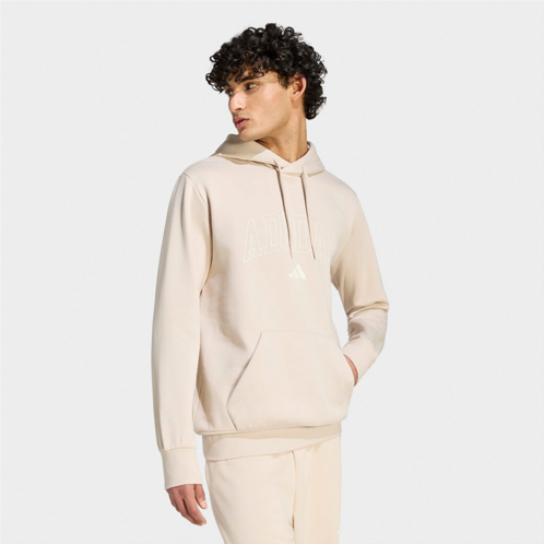 adidas MENS Collegiate Script Graphic Hoodie Black