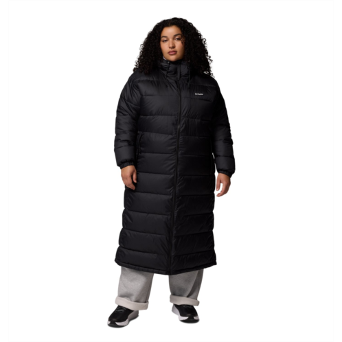 Columbia Sportswear Womens Pike Lake III Plus Size Long Jacket Black