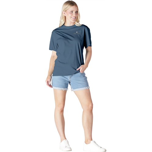 Simply Southern Womens Pumpkin Indigo T-Shirt