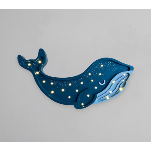 Potterybarn Little Lights Whale Lamp
