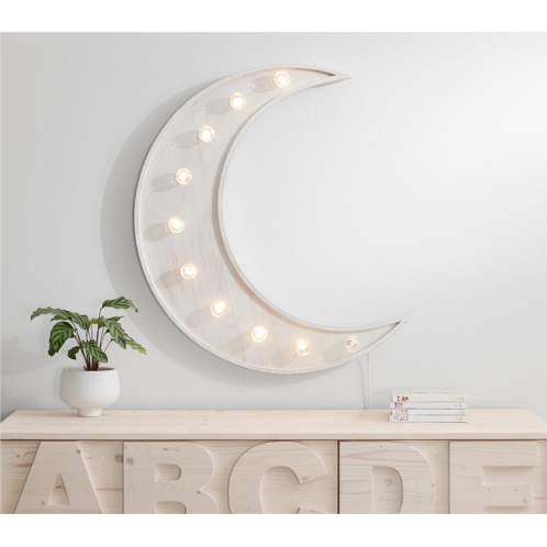Potterybarn Crescent Moon Marquee
