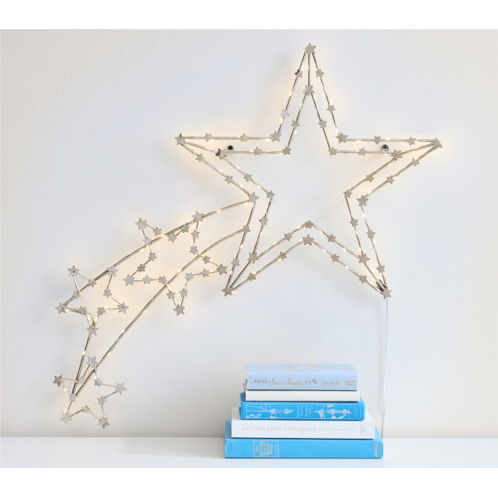 Potterybarn Shooting Star Metal Lit Decor