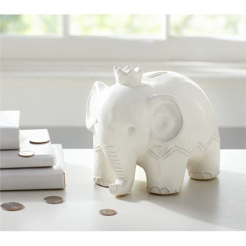 Potterybarn Elephant Ceramic Bank