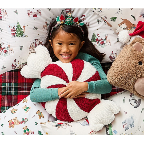 Potterybarn Peppermint Candy Pillow